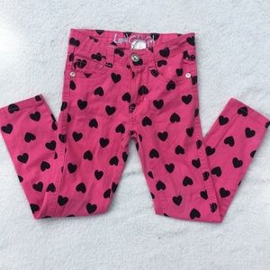 Liquid Gold Girl Heart Pants